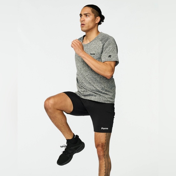 FORME Ace‎ Tee XXXL FDA Posture Correcting Shirt Gray Compression Athletic Top - Picture 1 of 16